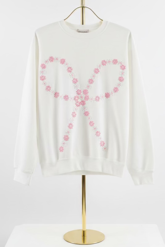 bow crewneck