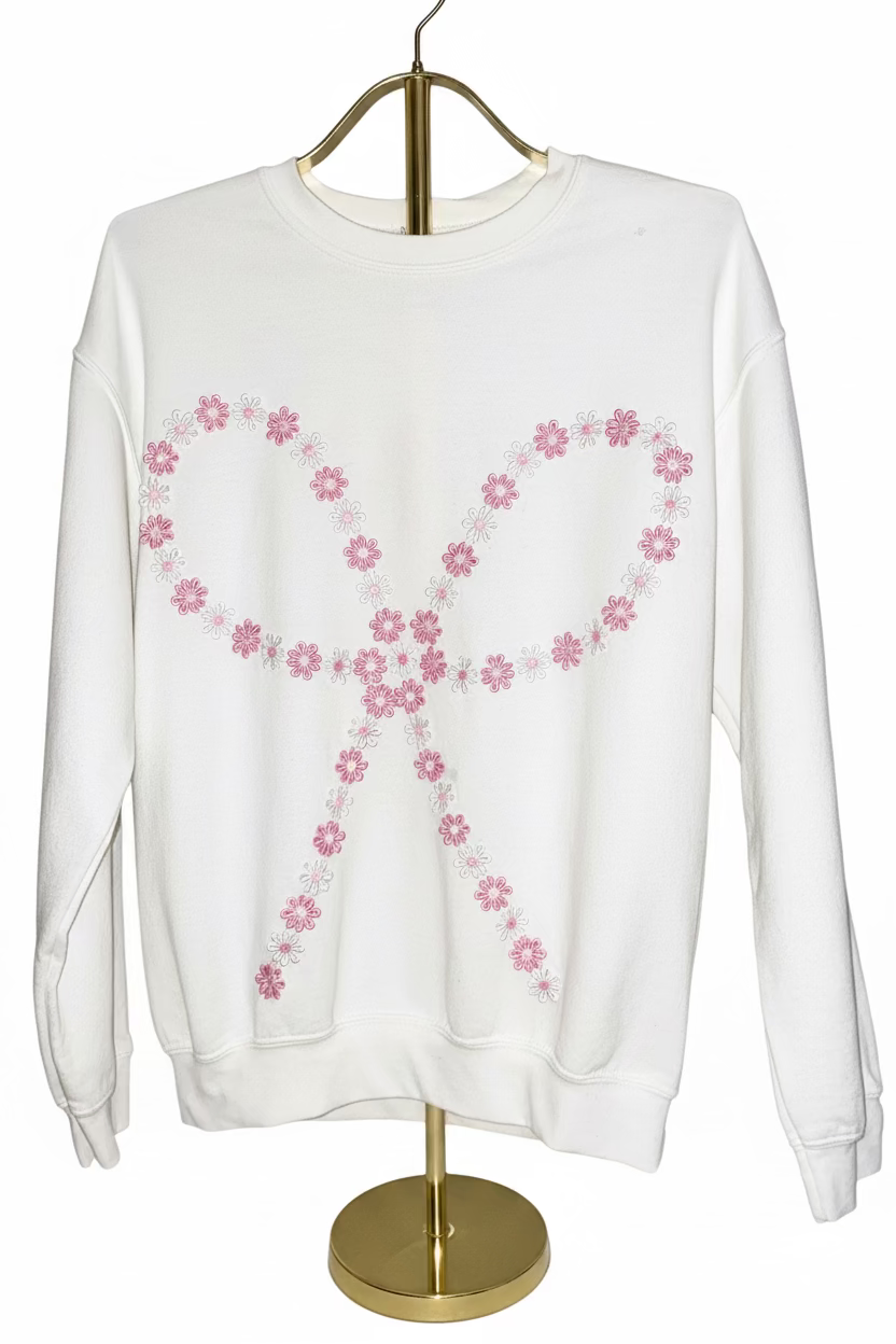 bow crewneck